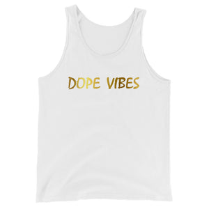Dope Vibes Gold Tank Top
