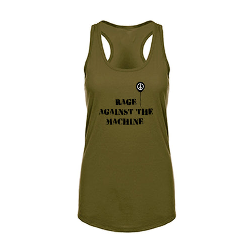 Rage Against the Machine Womens Racerback Tank Top