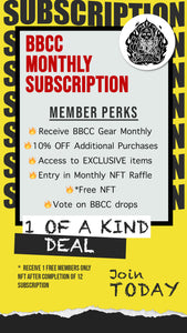BBCC Club Monthly Subscription